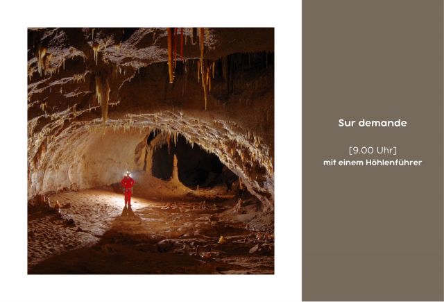 L'Exploration souterraine, Höhlenforschung in der Grotte Saint-Marcel